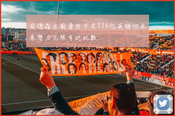 安德森当前身价不足116亿英镑但未来潜力无限可达此数